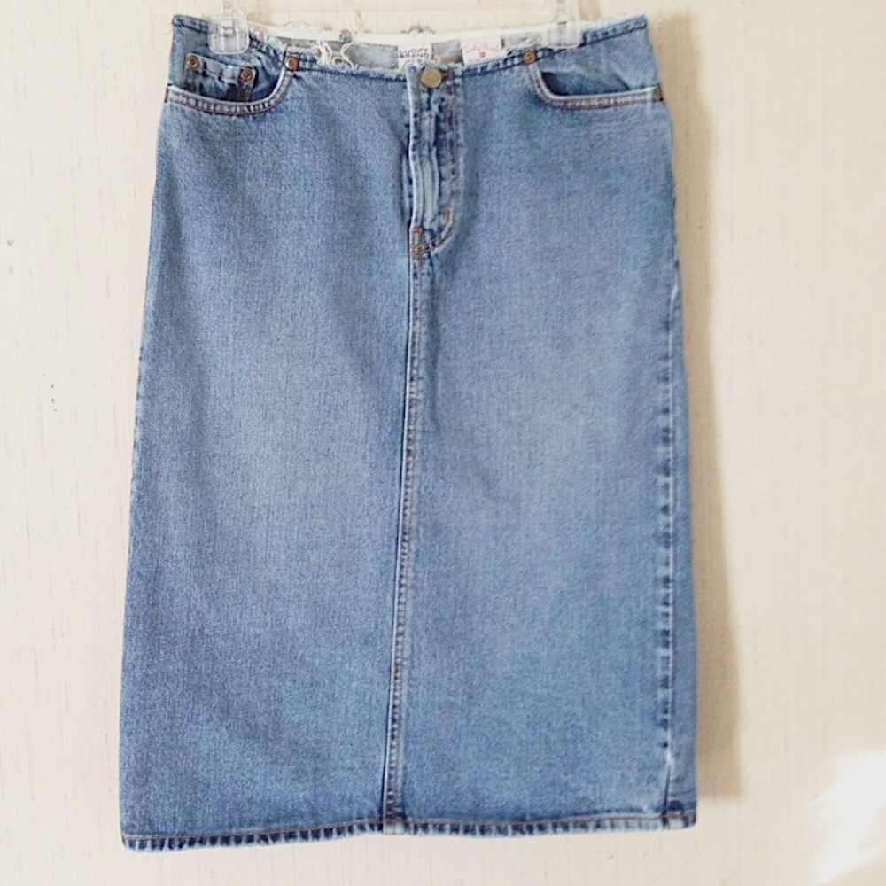 Vintage Lucky Brand Denim skirt